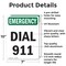 Signmission Safety Culture Sign, 7 in Width, Aluminum, Rectangle OS-2PACK-EM-A-710-V-10447 - alternate 7